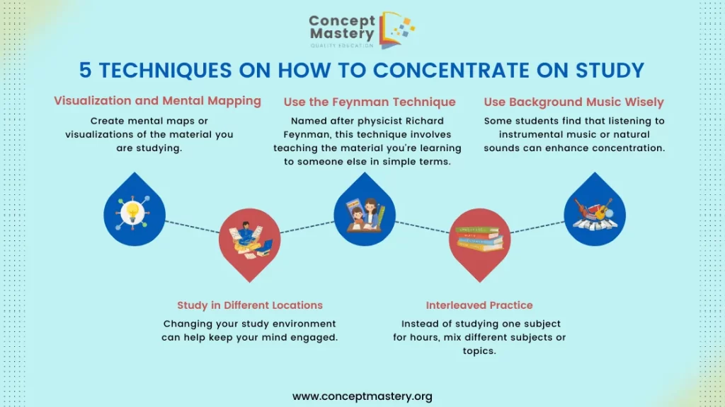 5 Techniques on How to Concentrate on Study